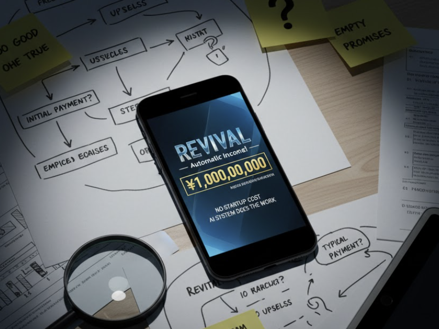 💥Revival（リバイバル）副業の真相──“自動運用ビジネス”の正体とは？